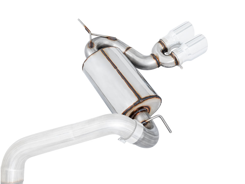 AWE Tuning Ford Focus ST Touring Edition Cat-back Exhaust - Non-Resonated - Chrome Silver Tips 3015-32092 3015-32092 Photo - out of package