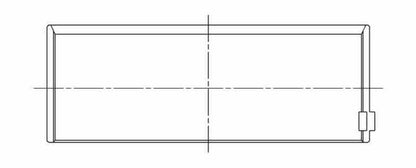 ACL Chry. Prod. V8 383-400-440 Race Series Engine Connecting Rod Bearing Set 8B527HD-010 8B527HD-010 Technical Drawing