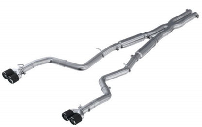 MBRP 15-16 Dodge Challenger RT 5.7L T304 SS 3in Dual Rear Cat-back CF Quad Tips - Street S71153CF S71153CF User 1