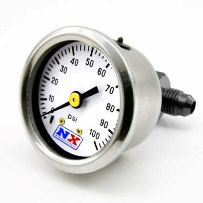 Nitrous Express Fuel Pressure Gauge (0-100 PSI w/Manifold) 15512 15512 Photo - Primary