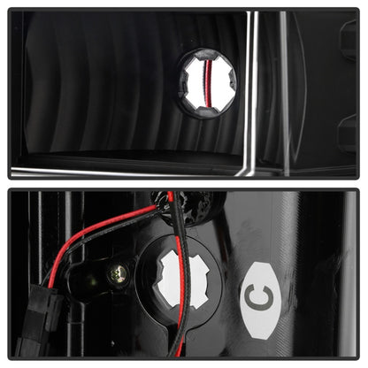 SPYDER Chevy 1500 14-16 Light Bar LED Tail Lights All Blk ALT-YD-CS14-LBLED-BKV2 5085856 5085856 Photo - Unmounted