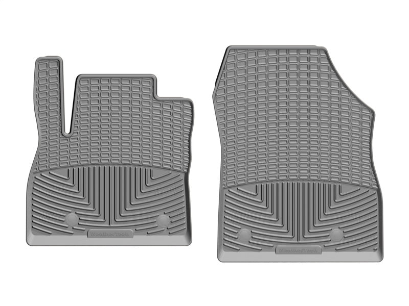 WeatherTech WT Rubber Mats - Front - Grey Floor Mats Floor Mats - Rubber main image