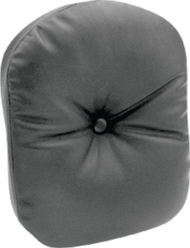 Mustang Motorcycle Mustang Harley Low Medallion Sissy Bar Pad Regal (7.5 inch x 9 inch) - Black 79047 79047 Photo - Primary