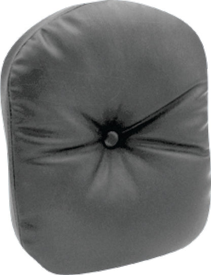 Mustang Motorcycle Mustang Harley Low Medallion Sissy Bar Pad Regal (7.5 inch x 9 inch) - Black 79047 79047 Photo - Primary