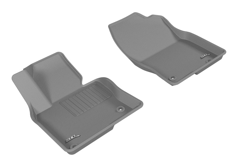 3D MAXpider 2017-2020 Mazda CX-5 Kagu 1st Row Floormat - Gray L1MZ05811501 L1MZ05811501 Photo - Primary