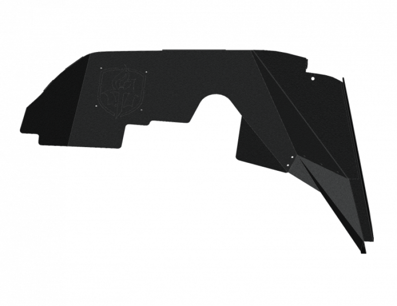 Road Armor 18-20 Jeep Wrangler JL Stealth Front Fender Liner Body Armor - Black Steel 518LFFSB 518LFFSB User 1