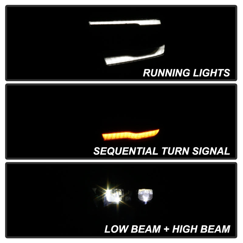 SPYDER Dodge Ram 19-20 High-power LED Module - Black (PRO-YD-DR19HALAP-SEQ-BK) 5087645 5087645 User 6