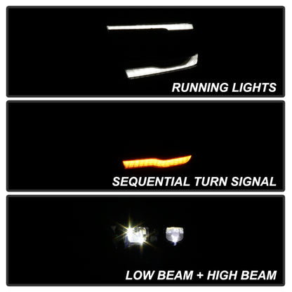 SPYDER Dodge Ram 19-20 High-power LED Module - Black (PRO-YD-DR19HALAP-SEQ-BK) 5087645 5087645 User 6