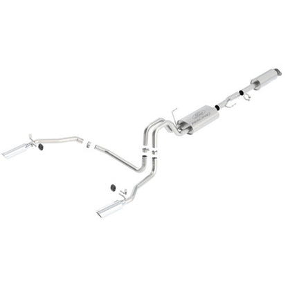 Ford Racing Ford F-150 5.0L TI-VCT Cat-Back Sport Exhaust System 145inch WB M-5200-F1550145L M-5200-F1550145L Photo - Primary
