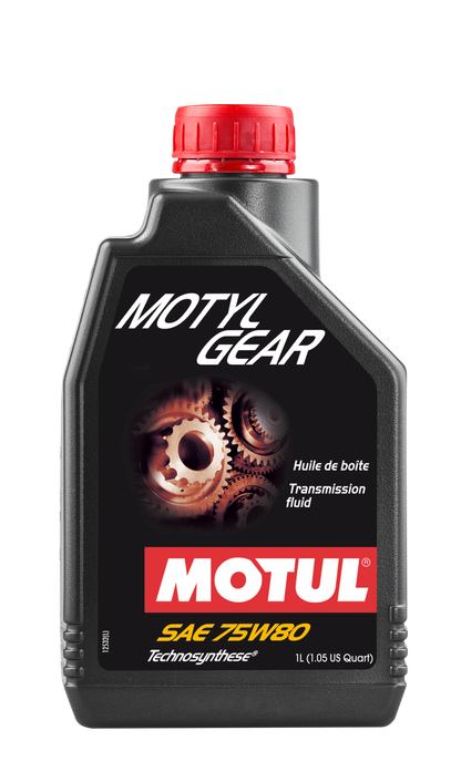 Motul 1L Transmission MOTYLGEAR 75W80 - Technosynthese - API GL-5 / MIL-L-2105D 105782 105782 User 1