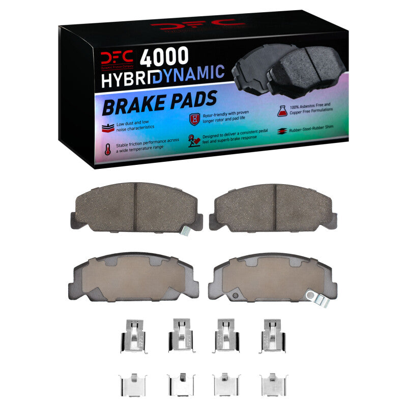 DFC DFC 4000 HybriDynamic Brake Pads Brakes, Rotors & Pads Brake Pads - OE main image