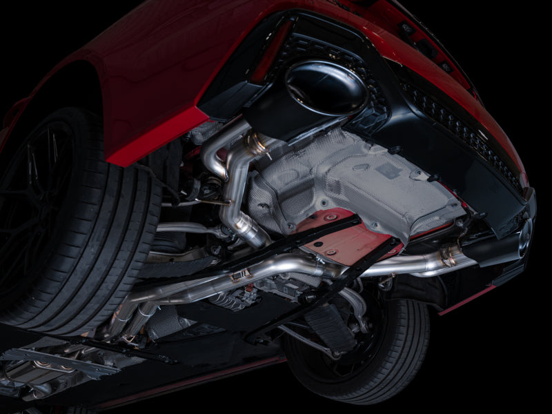 AWE Tuning 21-23 Audi C8 RS6/RS7 SwitchPath Cat-back Exhaust - Diamond Black Tips 3025-33776 3025-33776 Photo - Mounted