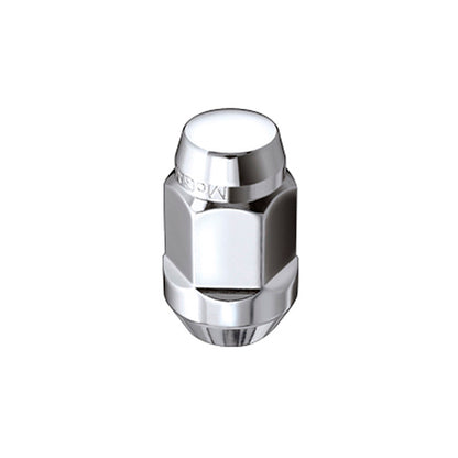 McGard Hex Lug Nut (Cone Seat Bulge Style) 1/2-20 / 3/4 Hex / 1.45in. Length (4-pack) - Chrome 64010 64010 Photo - Primary
