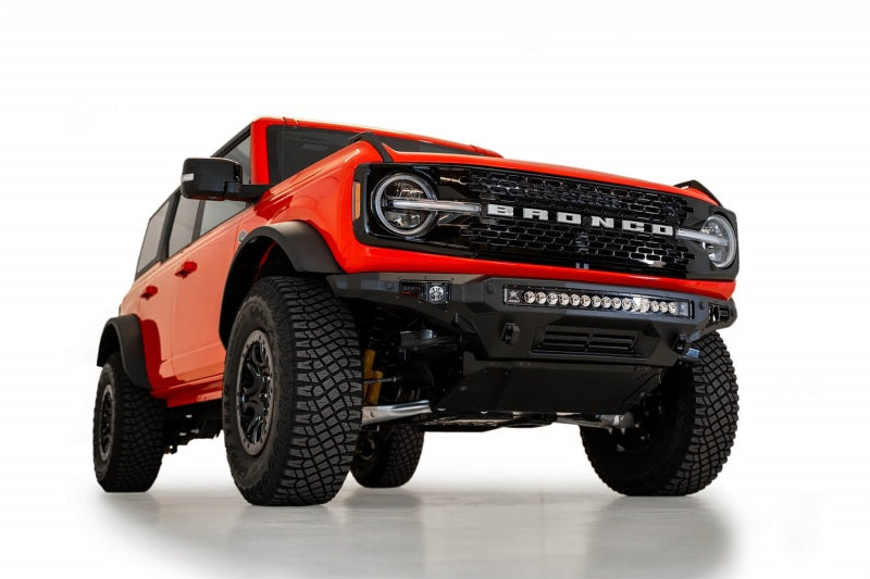 Addictive Desert Designs 2021+ Ford Bronco Stealth Fighter Front Bumper Skid Plate Kit AC23007NA03 AC23007NA03 Photo - Mounted
