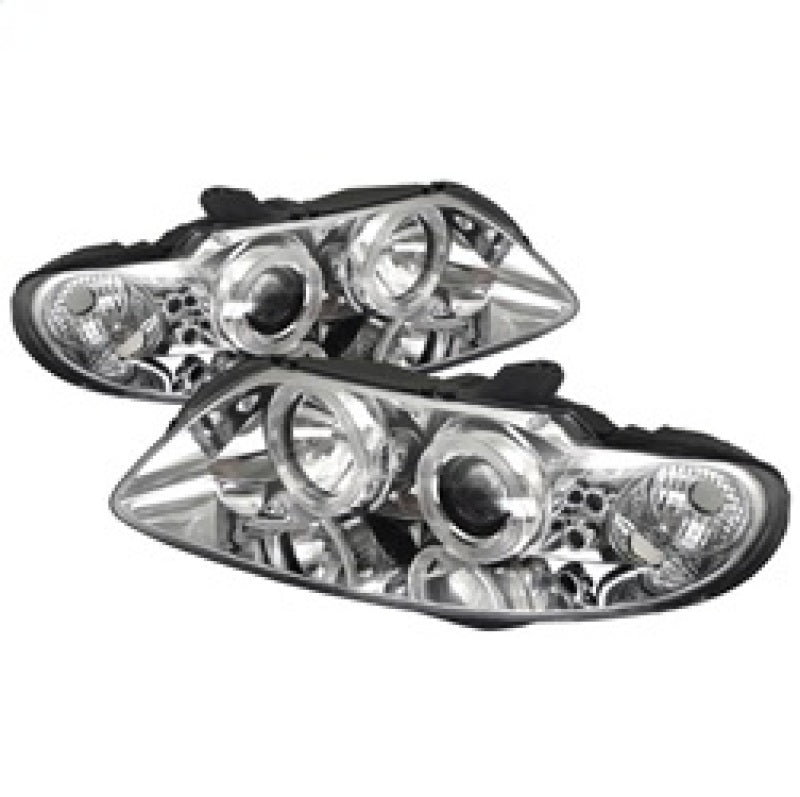 Spyder Pontiac GTO 04-06 Projector Headlights LED Halo LED Chrome High H1 Low H1 PRO-YD-PGTO04-HL-C 5011756 5011756 Photo - Primary