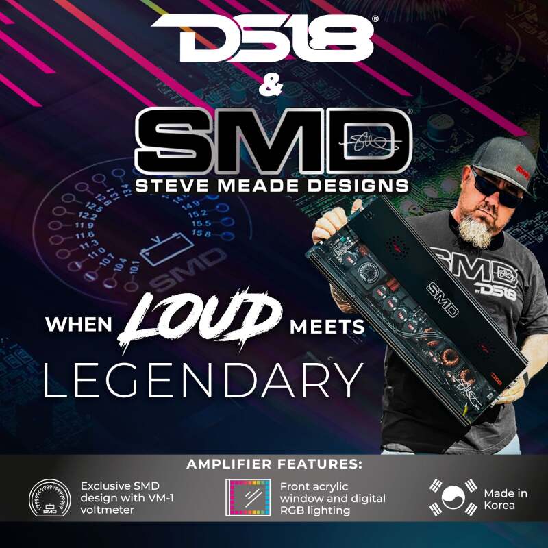 DS18 DSE Steve Meade Collaboration Amplifiers Audio, Video & Radios Amplifiers main image