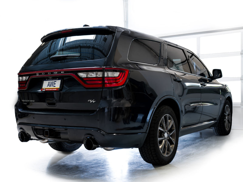 AWE Tuning 11-24 Dodge Durango 5.7L Touring Edition Exhaust w/ Diamond Black Tips 3015-33575 3015-33575 Photo - Mounted