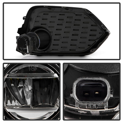 Spyder 16-17 Honda Civic Hatchback (Hatch Only) OEM LED Fog Light w/Switch - Clear (FL-HC2017-LED-C) 9043338 9043338 User 2