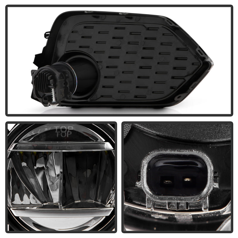 Spyder 16-17 Honda Civic Hatchback (Hatch Only) OEM LED Fog Light w/Switch - Clear (FL-HC2017-LED-C) 9043338 9043338 User 2