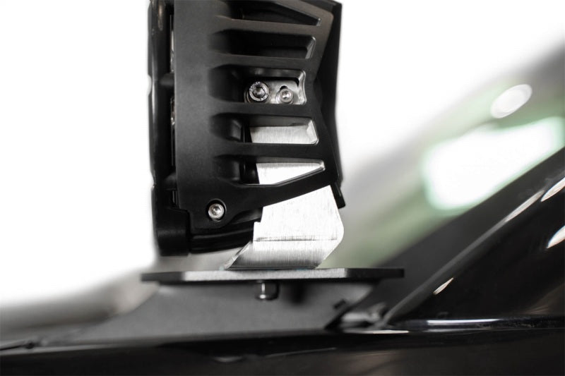 Addictive Desert Designs ADD 2021+ Ford F150 / 2021+ Ford F150 Raptor Ditch Light Brackets AC1901801NA AC1901801NA Photo - Mounted