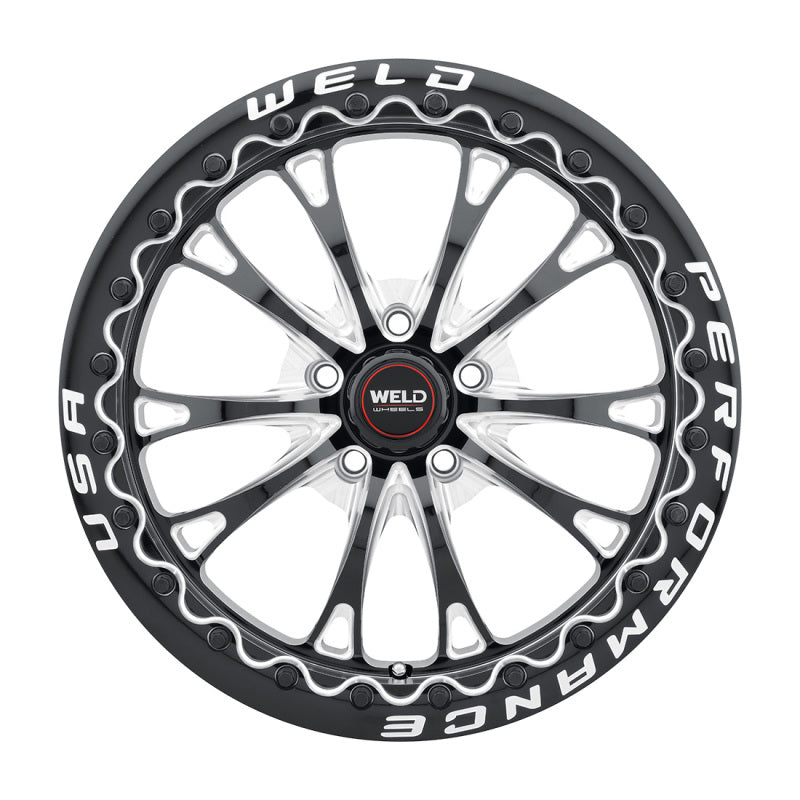 Weld Belmont Beadlock 18x10.5 / 5x120.65 BP / ET65 BS8.25 Gloss Black MIL DIA 78.1 S90880563P65 S90880563P65 User 1