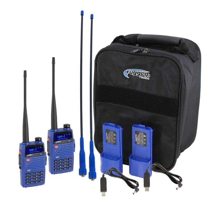 Rugged Radios V3 READY PACK - Rugged V3 - Business Band Two Way Handheld Radios - Analog Only V3-READY-PACK V3-READY-PACK Photo - Primary