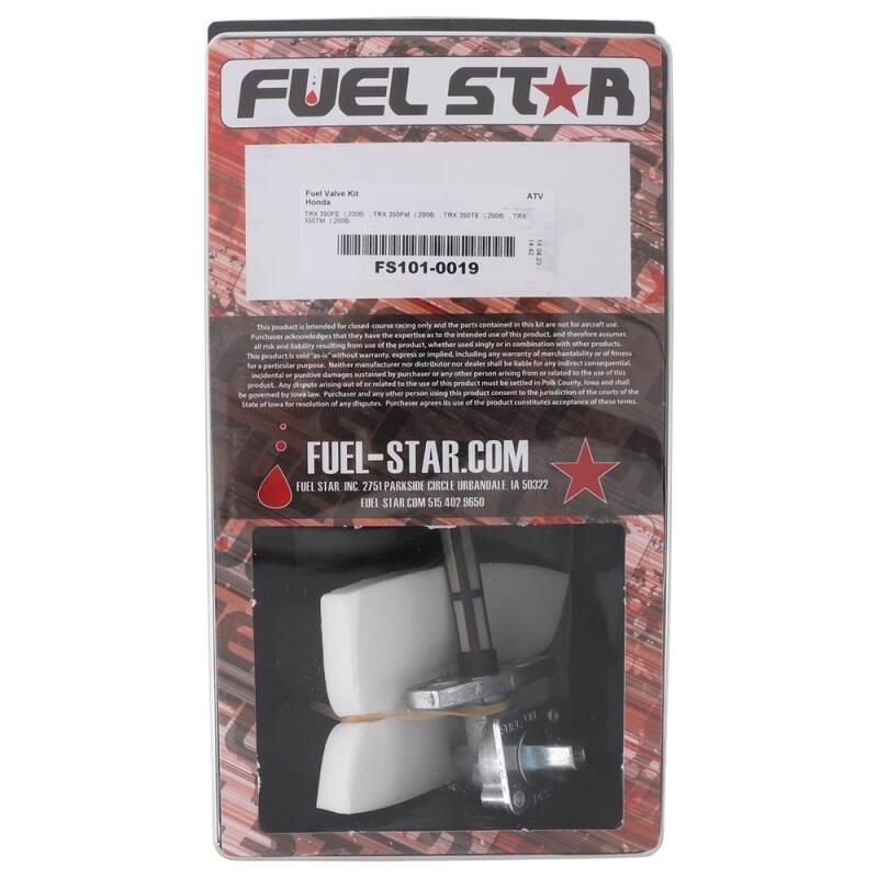 All Balls Racing 2006 TRX 350 FE/2006 TRX 350 FM/2006 TRX 350 TE Fuel Valve Kit FS101-0019 FS101-0019 Photo - Primary