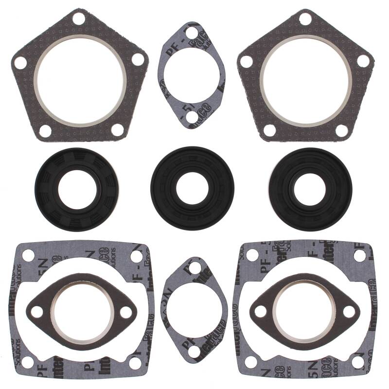 Vertex Pistons Vertex Gaskets  Ccw kioritz KEC 340 FC/2 Complete Gasket Kit w/ Oil Seals 711052X 711052X Photo - Primary
