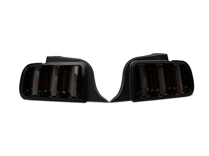 Raxiom 05-09 Ford Mustang Vector V2 LED Tail Lights- Black Housing (Smoked Lens) 408588 408588 Photo - Close Up