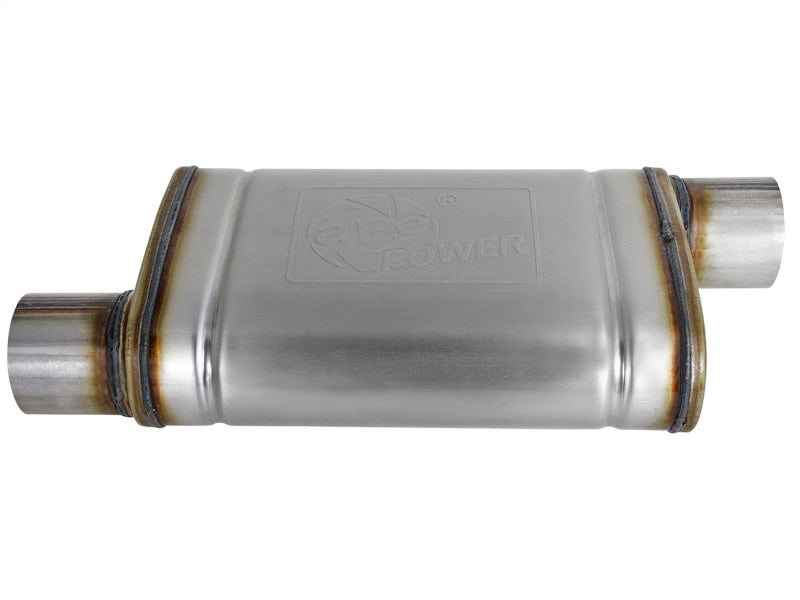 aFe  POWER 49M00030 MACH Force-Xp 3" 409 Stainless Steel Muffler 49M00030 Photo - Unmounted