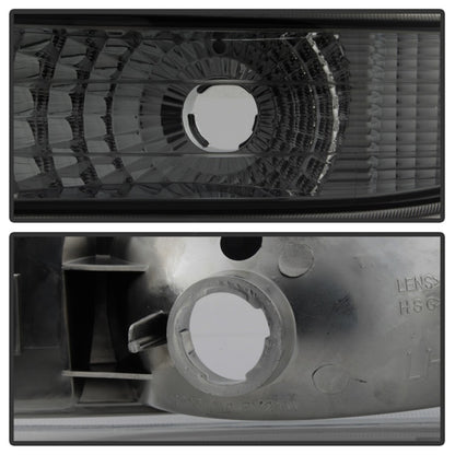 SPYDER Xtune Chevy Silverado 99-02 Amber Reflector Bumper Lights Smoke CBL-JH-CS99-AM-SM 5064288 5064288 Photo - Unmounted
