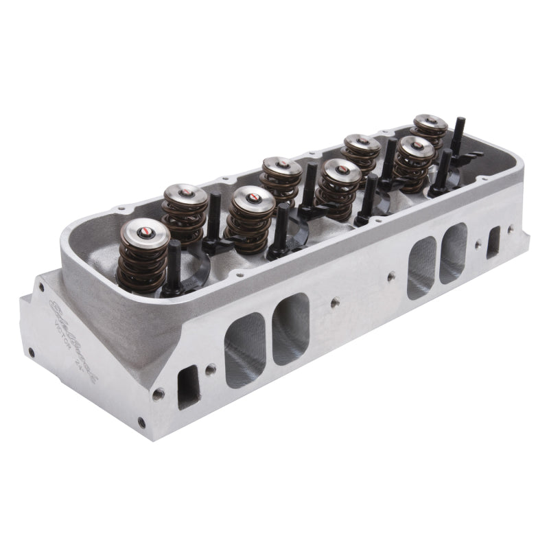 Edelbrock Race Cyl Head Musi CNC BBC Victor 24Deg Complete 61409 61409 Photo - out of package