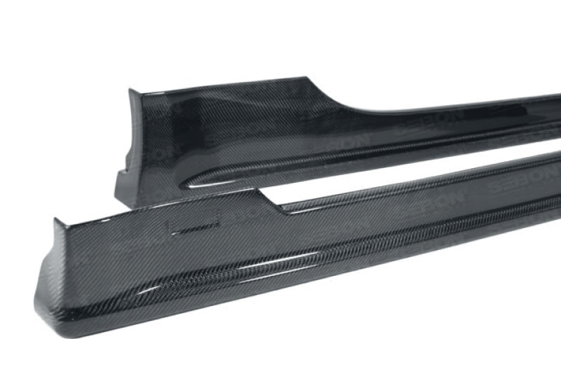 Seibon 02-05 Nissan 350Z Carbon Fiber Side Skirts SS0205NS350-TT Photo - Primary