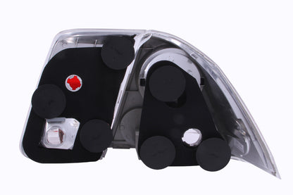 Anzo 2001-2004 Honda Civic Tail lights Chrome 221047 Photo - Unmounted