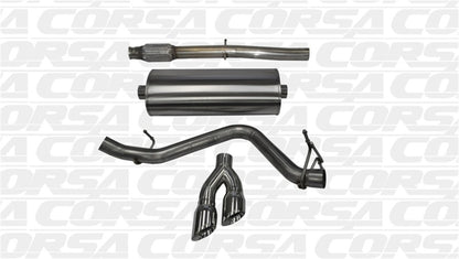Corsa Performance 14 GMC Sierra/Chevy Silv 1500 Crew Cab/Std. Bed 5.3L V8 Polished Sport 14874 Photo - Primary