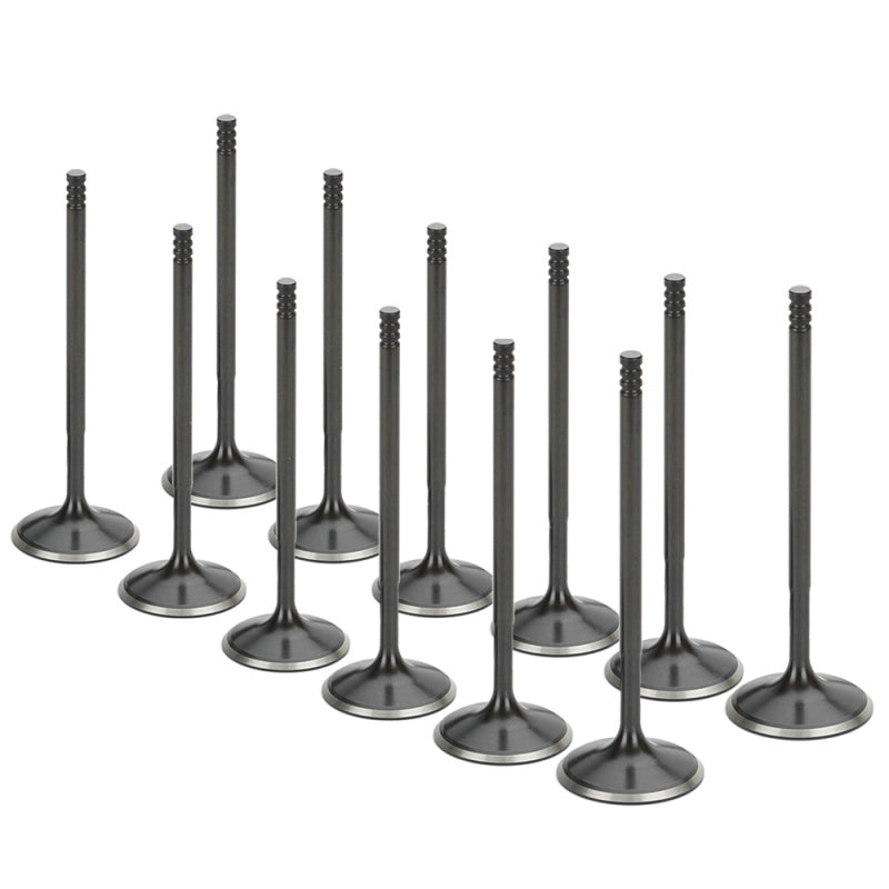 Supertech BMW S38 37x6.96x123.00mm Blk Nitride Intake Valve - Set of 12 BMIVN-1006L-12