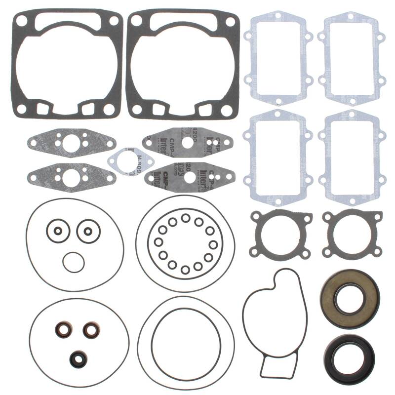 Vertex Pistons Vertex Gaskets 2014 Arctic Cat 600 Cross Country Racer Complete Gasket Kit w/ Oil Seals 711304 711304 Photo - Primary