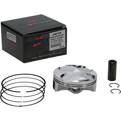 Vertex Pistons Vertex Piston 22-24 Honda CRF 250 R 250cc Forged Replica Piston Kit 24575A 24575A Photo - Primary