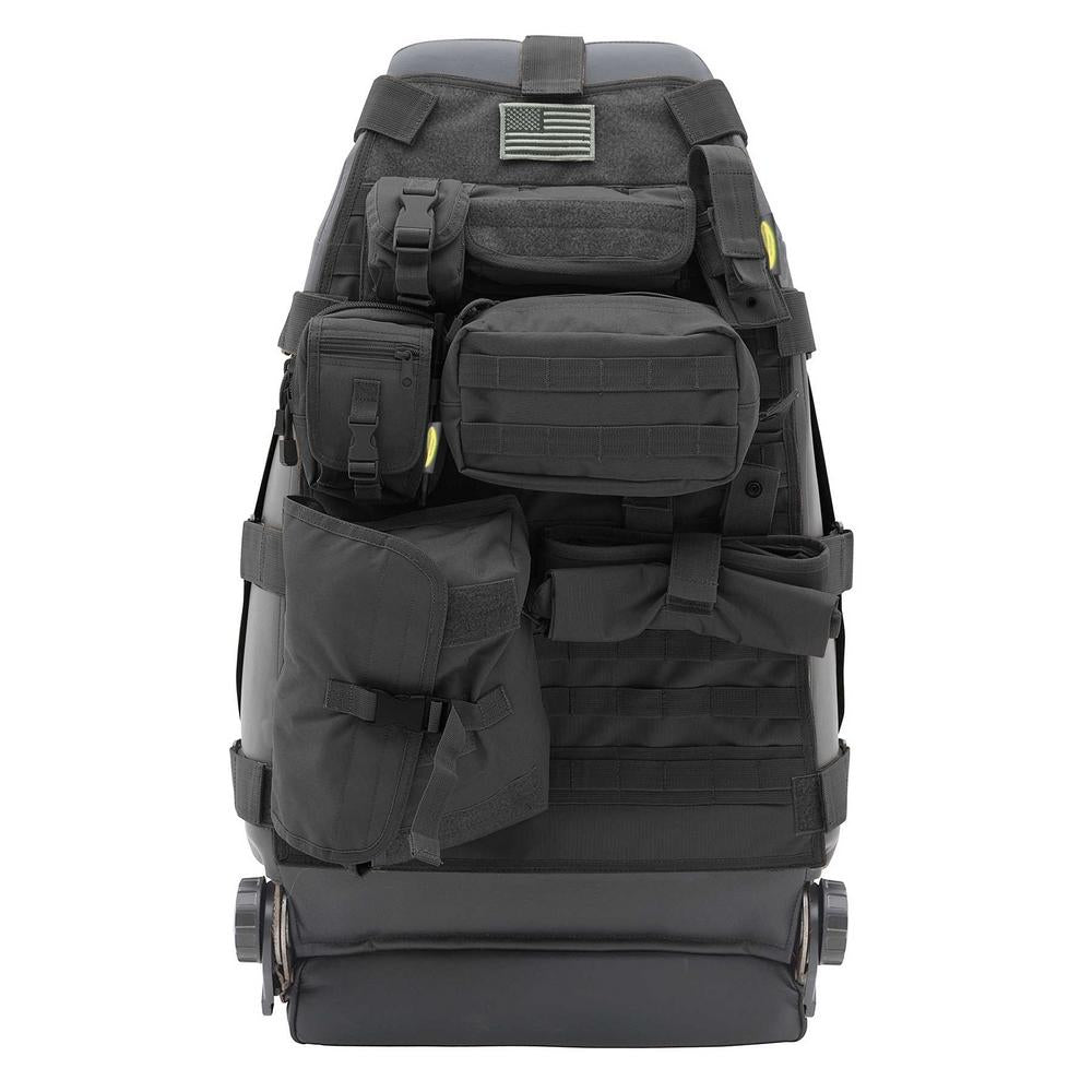 Smittybilt Gear Seat Cvr Frt Blk 5661001