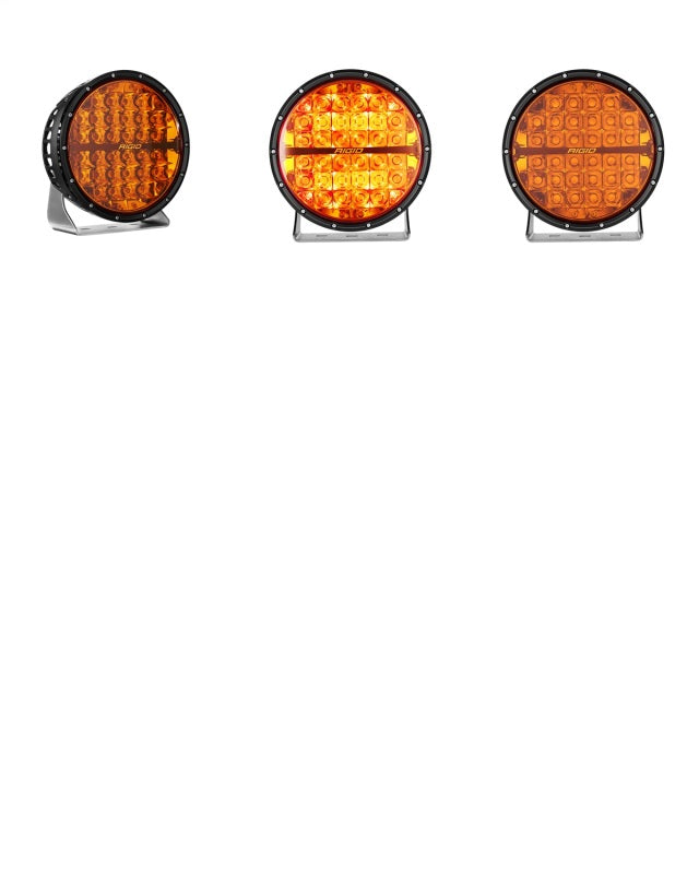 Rigid Industries 360-Series 9in LED Off-Road Spot Beam - Amber 36522 36522 Photo - Unmounted
