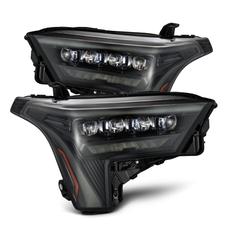 AlphaRex 22-23 Toyota Tundra NOVA-Series Headlights Alpha-Black w/Amber DRL - Req 810029 OR 810030 880871 880871 Photo - Primary