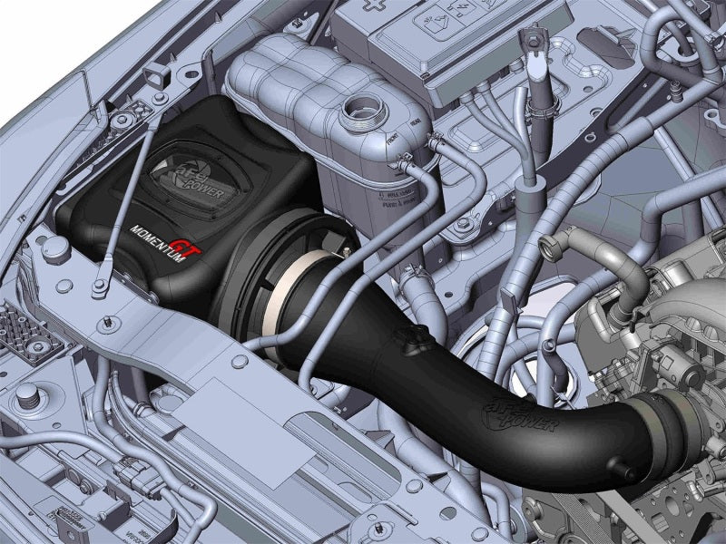 aFe Momentum Gt Pro Dry S Cold Air Intake System Gm Silverado/ Sierra/ Tah 51-74110 Photo - Mounted