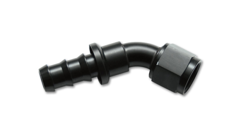 Vibrant Push-On 45 Degree Hose End Elbow Fitting; Size: -4AN 22404 Photo - Primary