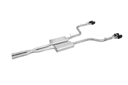 Gibson 09-15 Dodge Challenger R/T 5.7L 2.5in Cat-Back Dual Exhaust - Black Elite (Ceramic) 617012-B 617012-B Photo - Primary