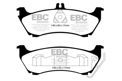 EBC Disc Brake Pad Set DP31437C Photo - Primary