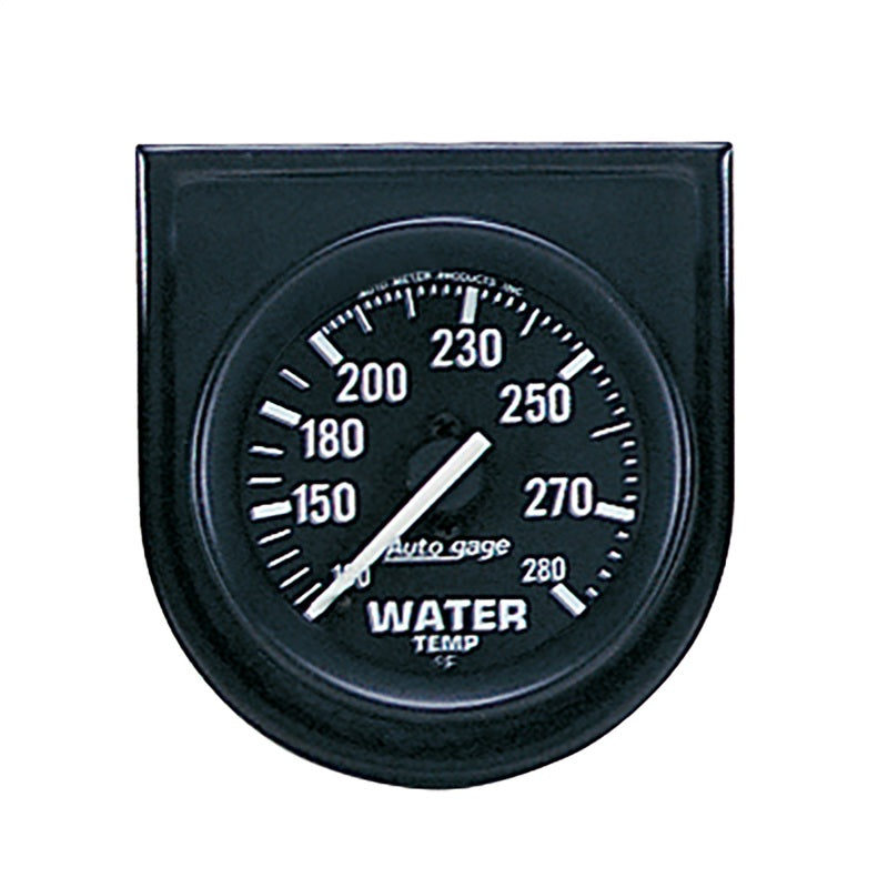 Autometer Gauge Console, Water Temp, 2", 280 Deg F Blk Dial Blk Bezel Auto Gage 2333 Photo - Primary