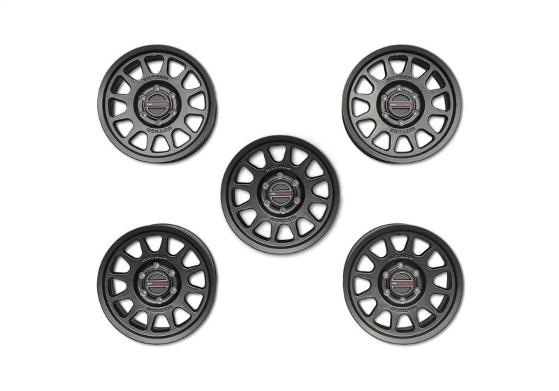 Ford Racing 21-23 Bronco (Excl Bronco Raptor) 17 x 8.5 Method Black Wheel Kit M-1007K-M1785KMB M-1007K-M1785KMB Photo - Unmounted