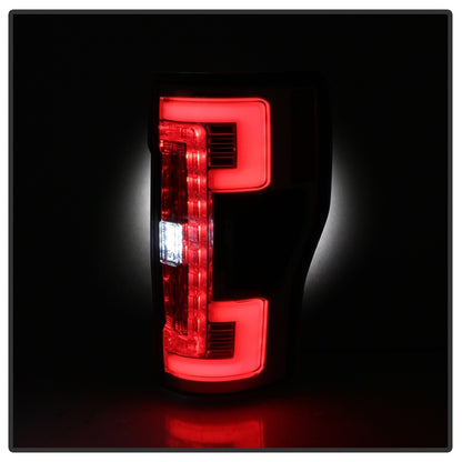 Spyder 17-18 Ford F-250 Super Duty (Excl LED Models) LED Tail Lights - Chrome (ALT-YD-FS17-LED-C) 5085573 5085573 Photo - Unmounted
