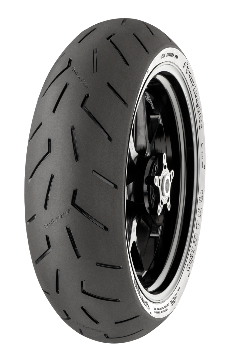 Continental Tire Continental ContiSportAttack 4 Rear Tire - 160/60 ZR17 M/C 69(W) TL 02446040000 02446040000 User 1