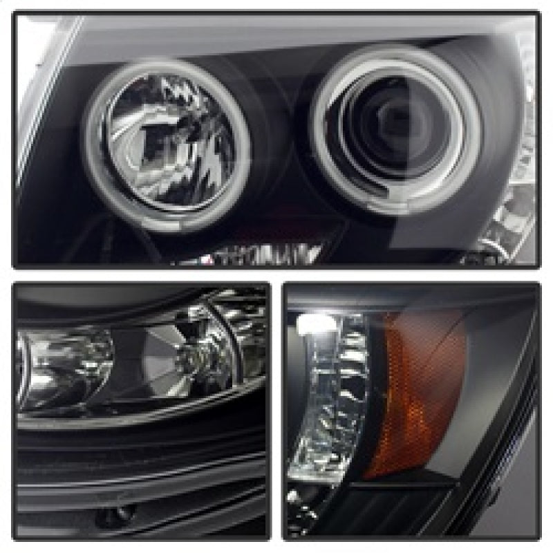 Spyder Toyota Tacoma 05-11 Projector Headlights CCFL Halo LED Blk Smke PRO-YD-TT05-CCFL-BSM 5079046 5079046 Photo - Unmounted